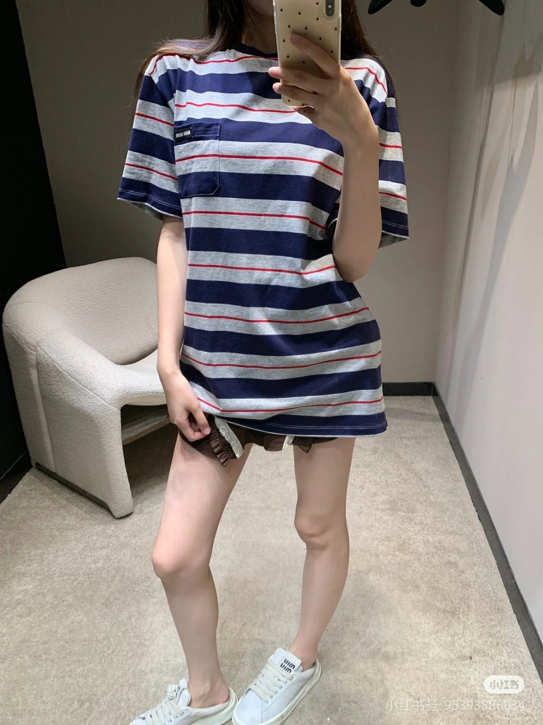 LuxluxHouse Best Quality Clothes Miu Miu T-shirt