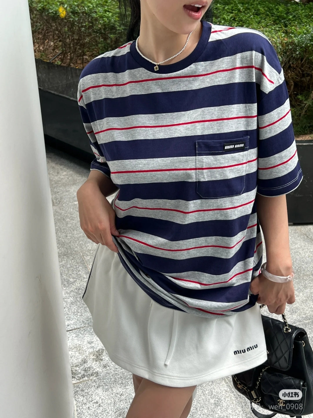 LuxluxHouse Best Quality Clothes Miu Miu T-shirt