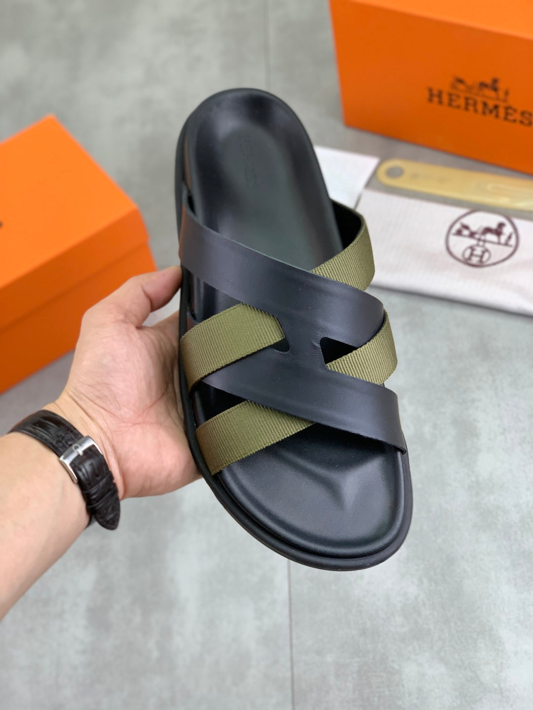 LuxluxHouse Best Quality Sandals Hermes