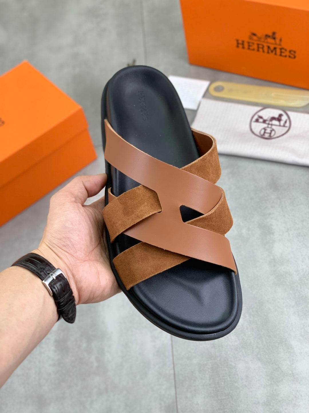 LuxluxHouse Best Quality Sandals Hermes