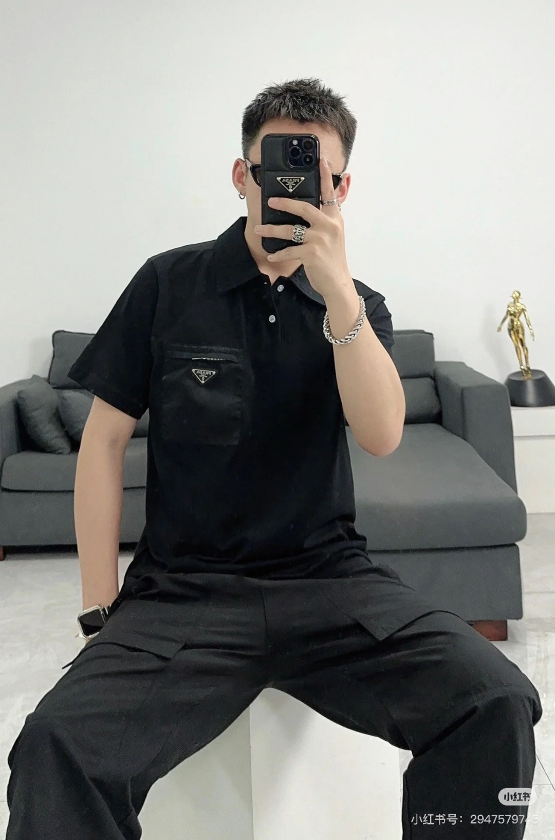 LuxluxHouse Best Quality Clothes Shirts&Polo Prada