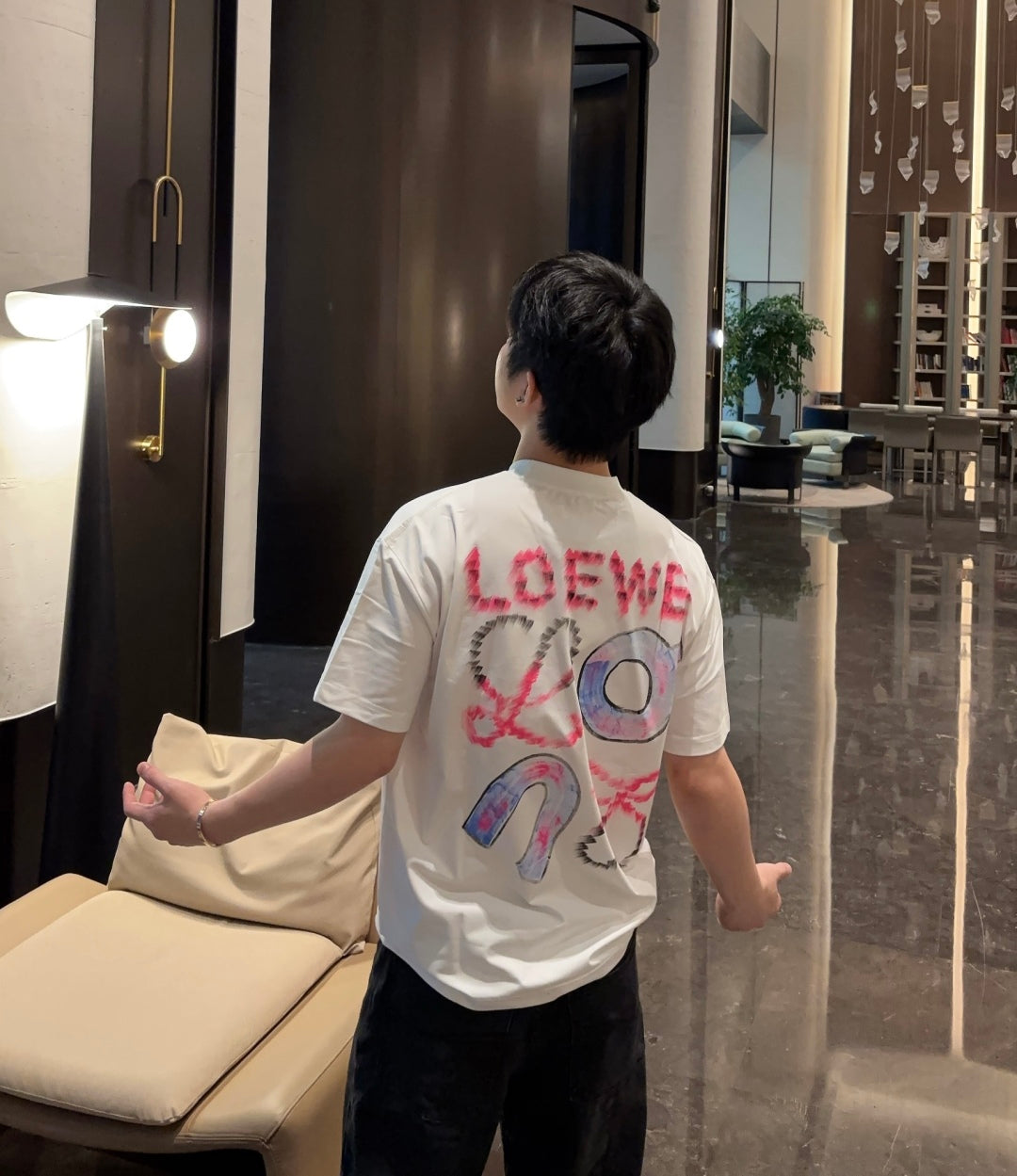 LuxluxHouse Best Quality Clothes T-shirt Loewe