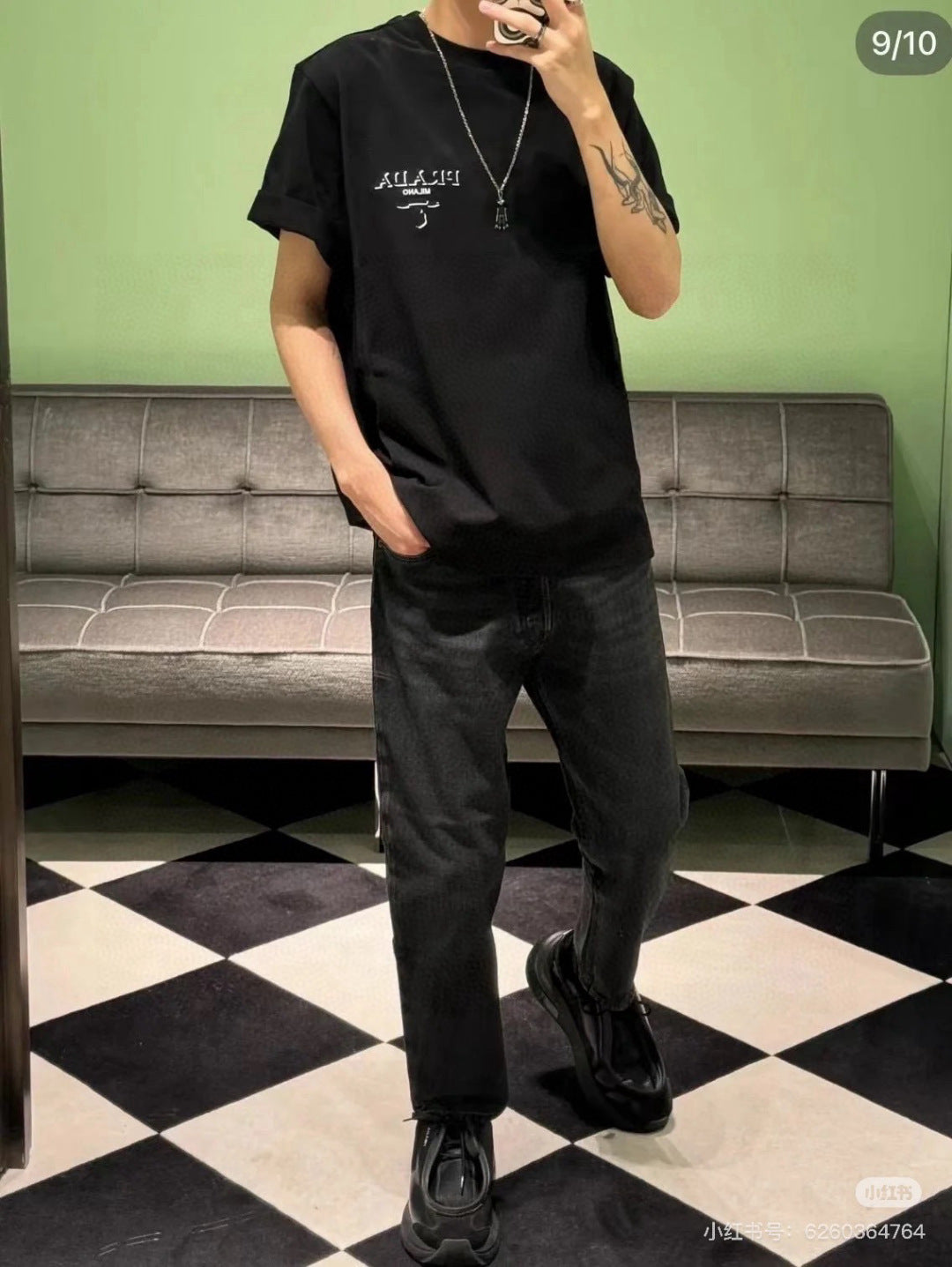 LuxluxHouse Best Quality Clothes T-shirt Prada