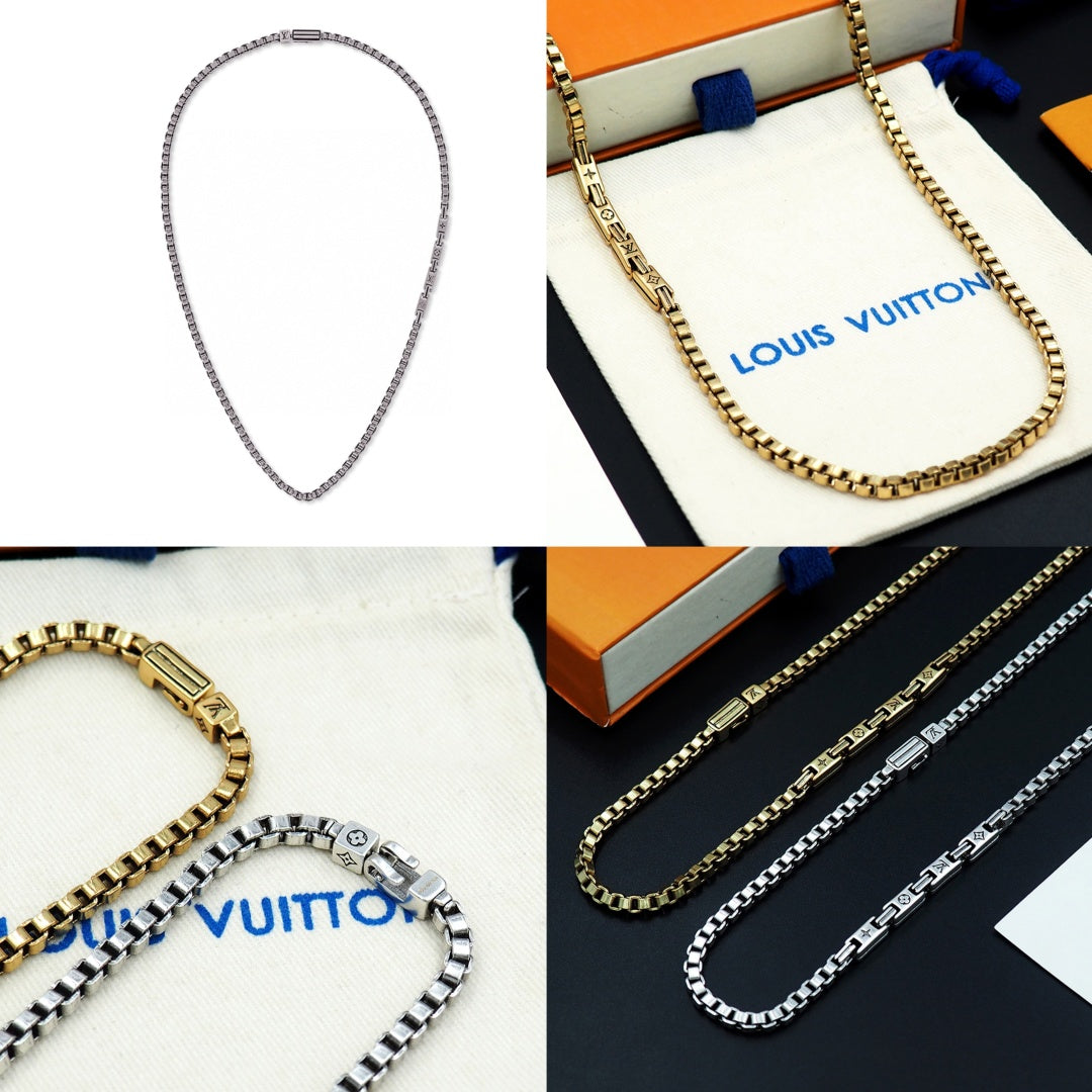 LuxluxHouse Best Quality Accessories Necklace Bracelet Louis Vuitton