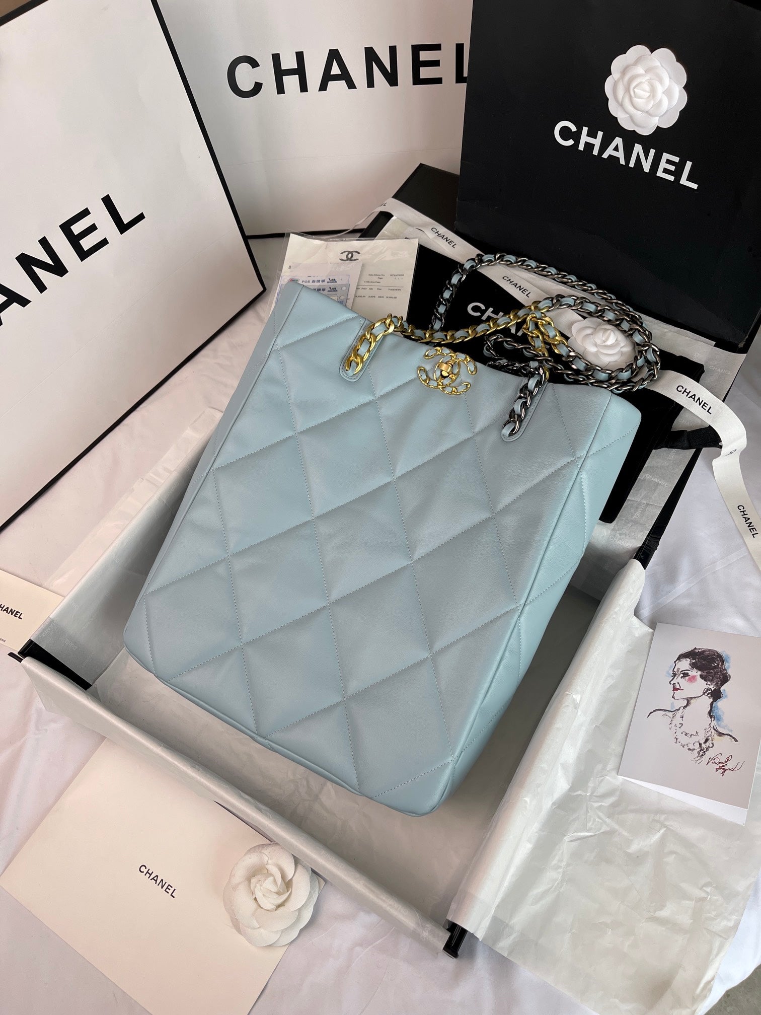 LuxluxHouse Great quality Chanel Top Bag 30*37*10CM Free shipping