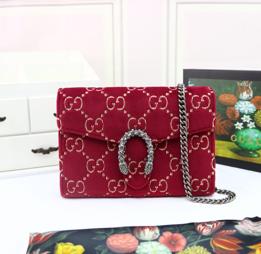 LuxluxHouse Great quality Gucci Bag Top Quality 20*13.5*4CM Free shipping