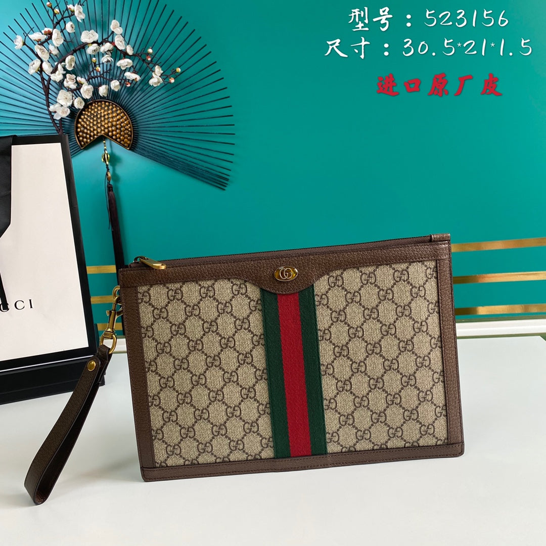 LuxluxHouse Great quality Gucci Bag Top Quality 30.5*21*1.5CM Free shipping