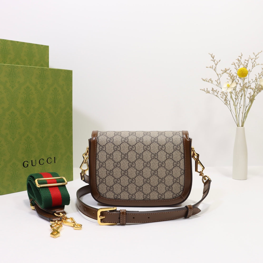 LuxluxHouse Great quality Gucci Top Bag 20.5*14.5*5cm Free shipping