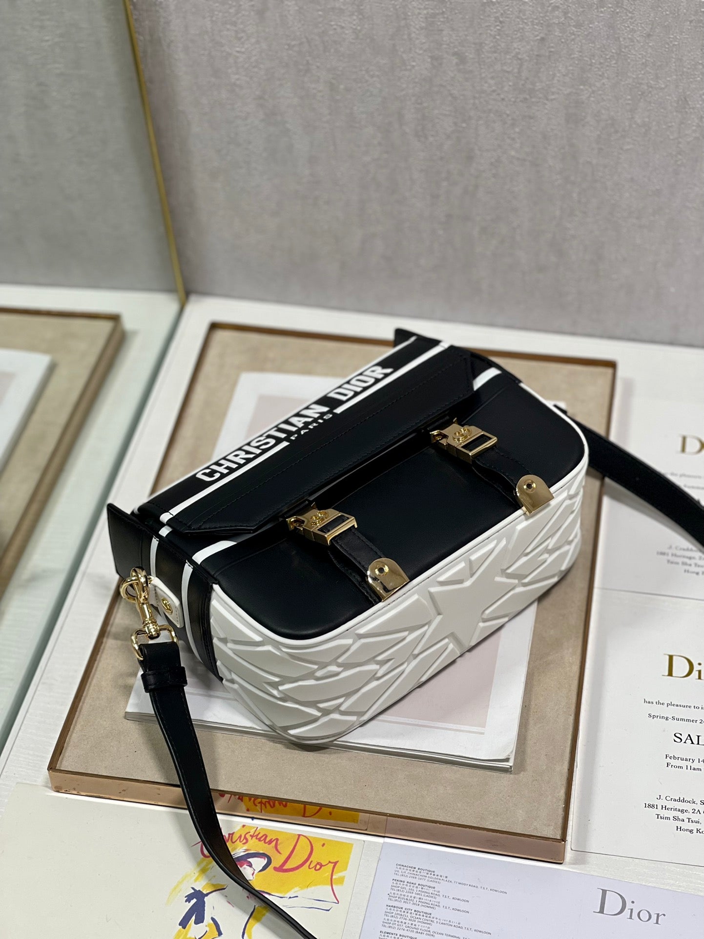 Free shipping LuxluxHouse Dior Bag Top Quality 24*9.5*19CM