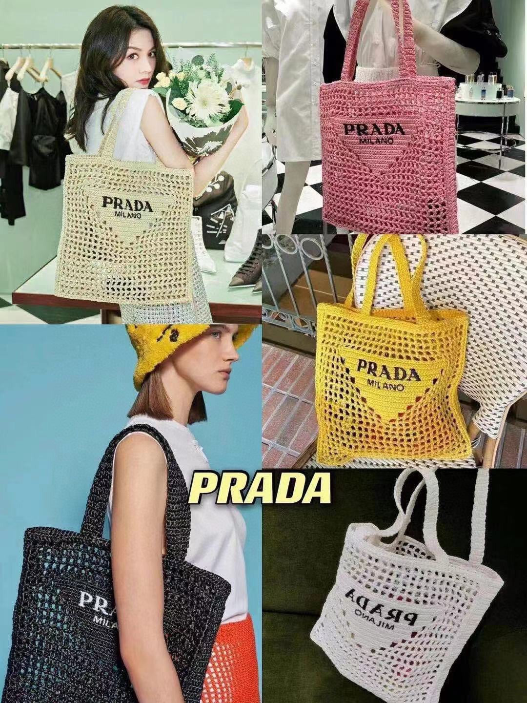 LuxluxHouse Great quality Prada Bag Top Quality 34*40*4cm Free shipping