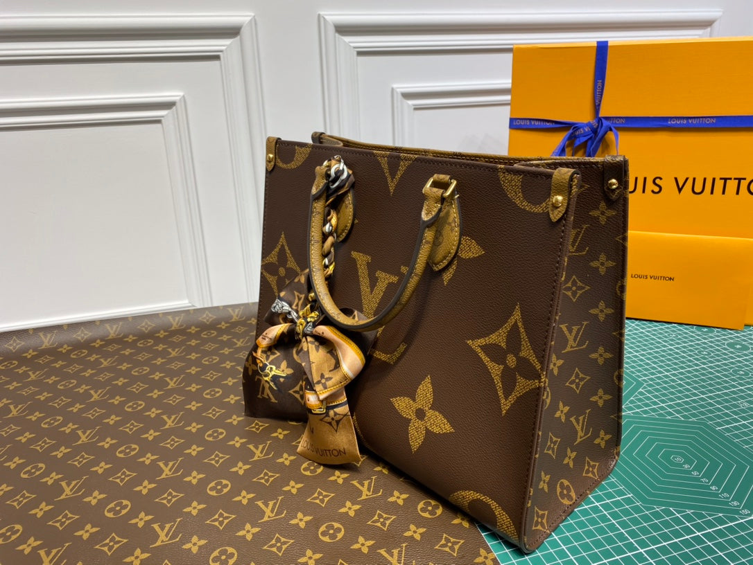 LuxluxHouse Great quality Louis Vuitton Bag Top Quality 34*26*13CM Free shipping