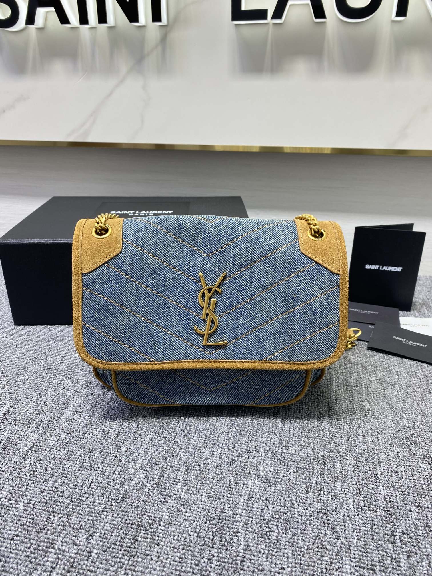 LuxluxHouse Great quality YSL Top Bag 22*16*22cm Free shipping