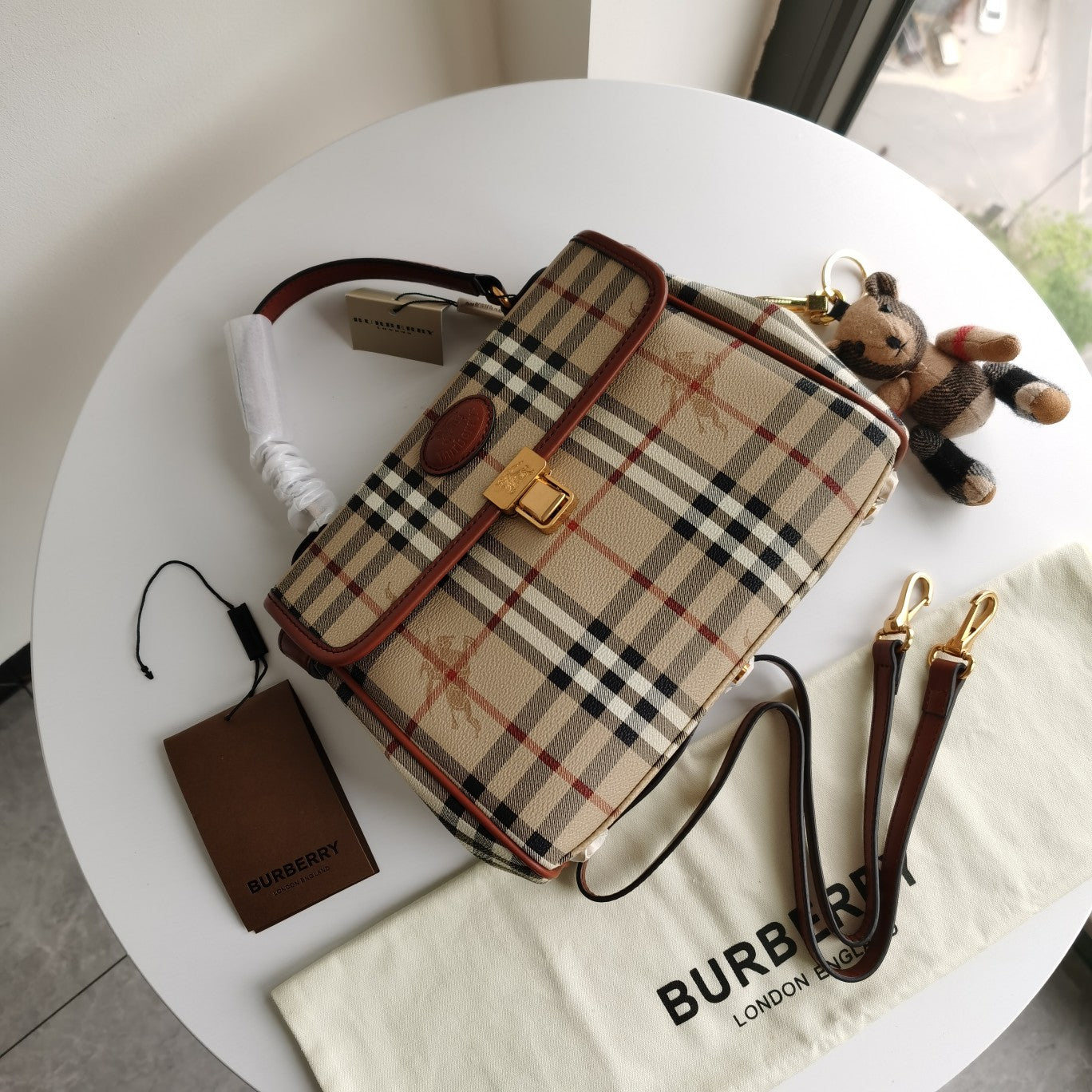 LuxluxHouse Great quality Burberry Bag Top Quality 26*7*22cm Free shipping