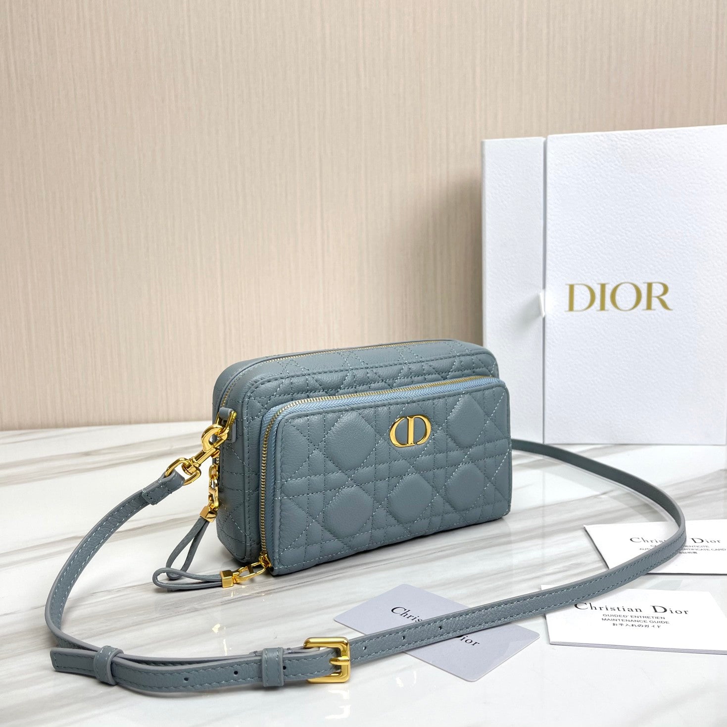 Free shipping LuxluxHouse Dior Top Bag 19*10.5*5cm