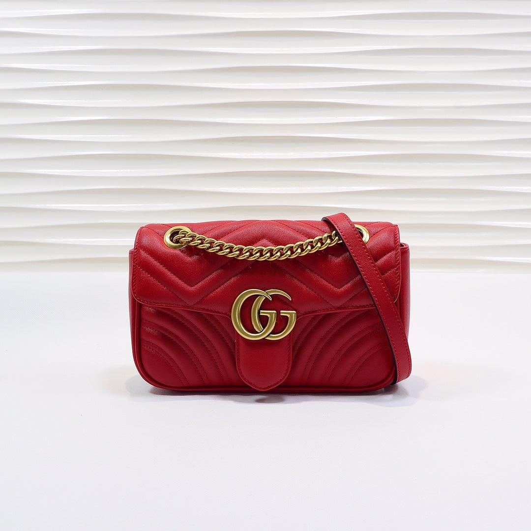 LuxluxHouse Great quality Gucci Top Bag 23*14*6cm Free shipping