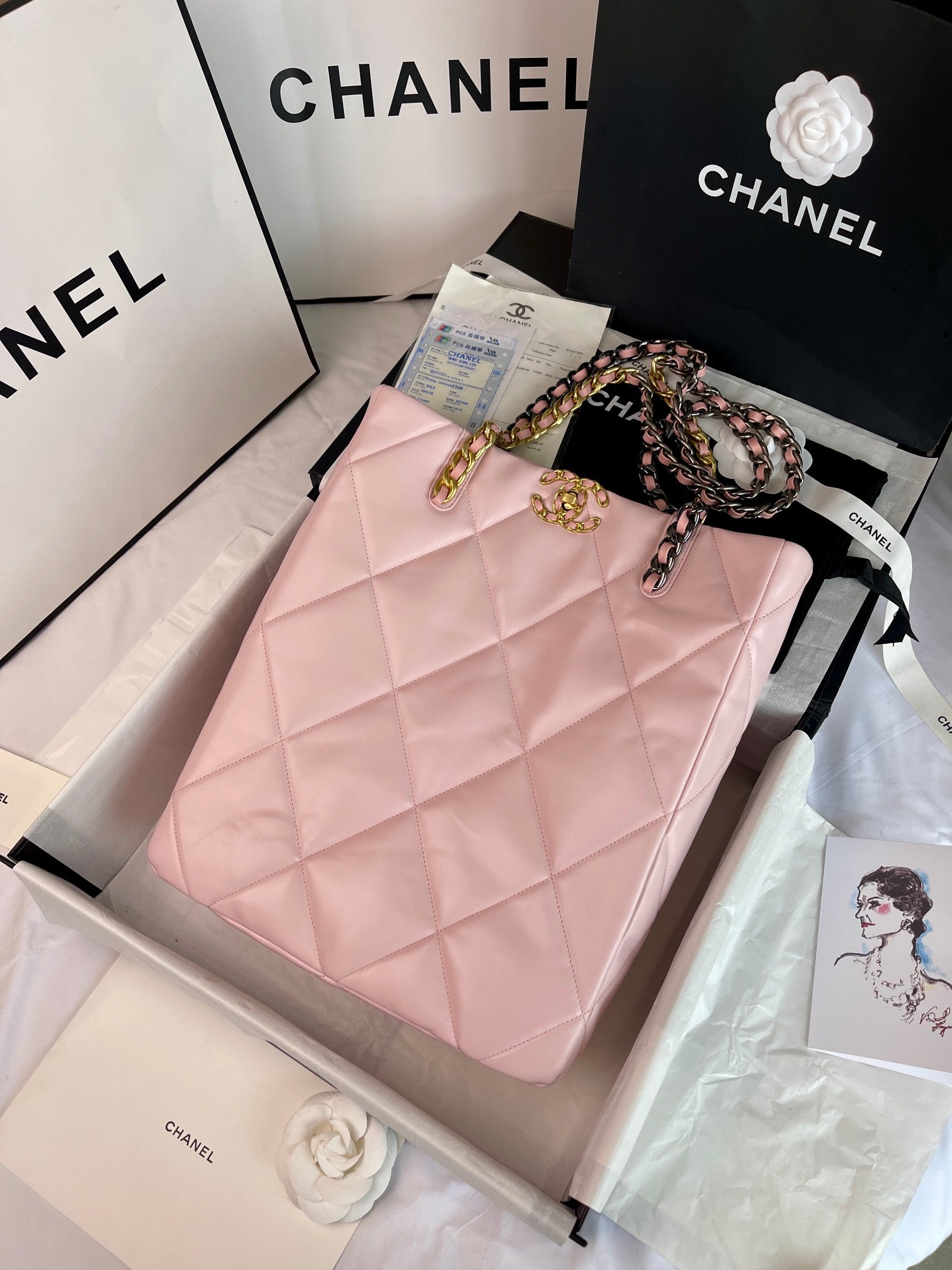 LuxluxHouse Great quality Chanel Top Bag 30*37*10CM Free shipping