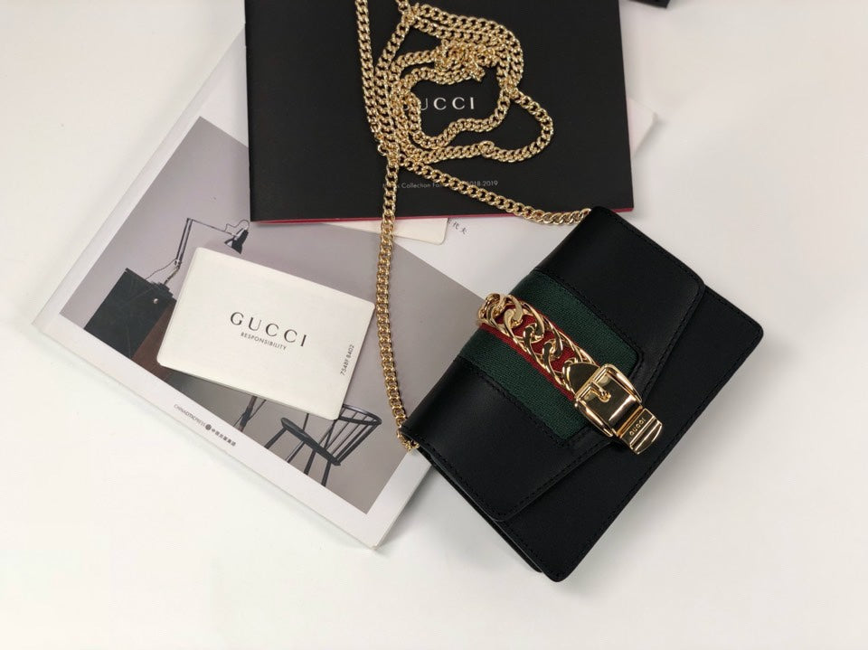 LuxluxHouse Great quality Gucci Bag Top Quality 16.5*10.5*3.5CM Free shipping