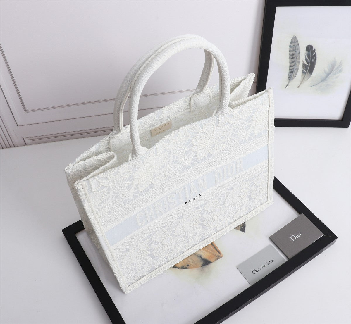 Free shipping LuxluxHouse Dior Top Bag 36*18*28CM