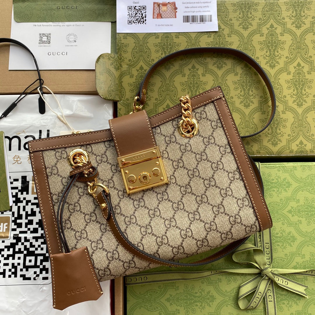 LuxluxHouse Great quality Gucci Top Bag 26*18*10cm Free shipping