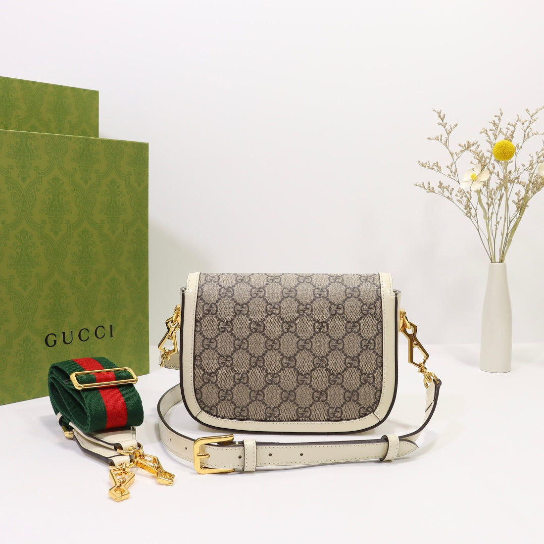 LuxluxHouse Great quality Gucci Top Bag 20.5*14.5*5cm Free shipping