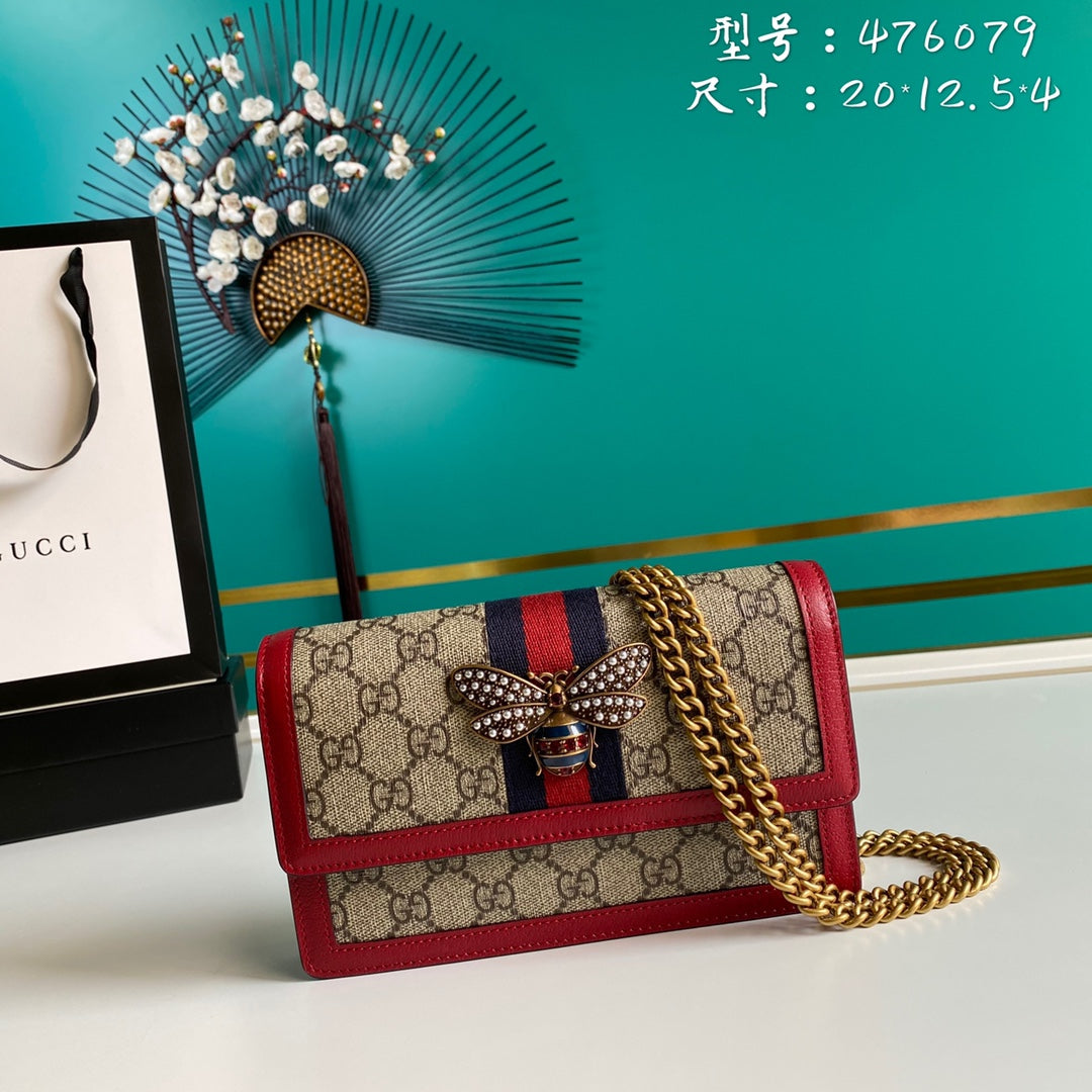 LuxluxHouse Great quality Gucci Bag Top Quality 20*12.5*4cm Free shipping