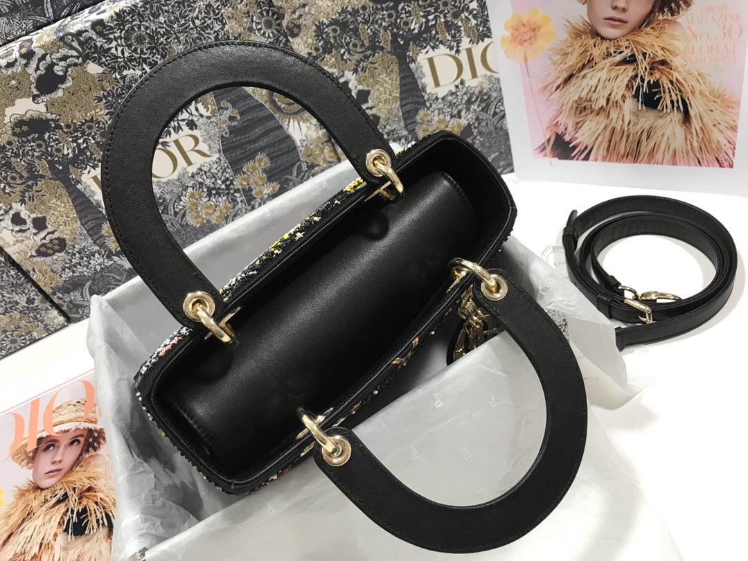 Free shipping LuxluxHouse Dior Top Bag 24*20*11cm