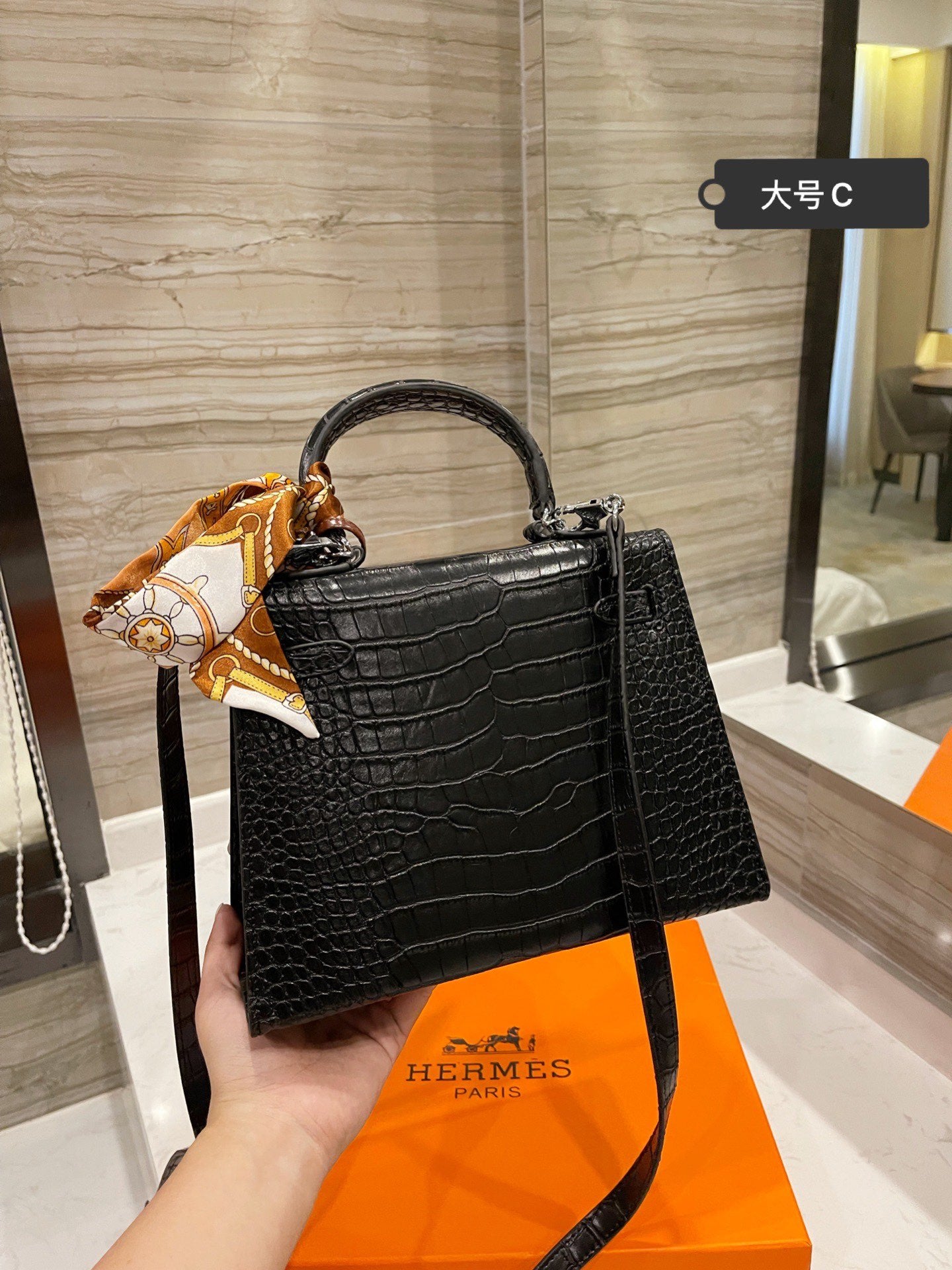 LuxluxHouse Great quality Hermes Top Bag 25CM Free shipping