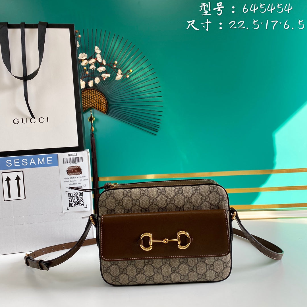 LuxluxHouse Great quality Gucci Bag Top Quality 22.5*17*6.5cm Free shipping