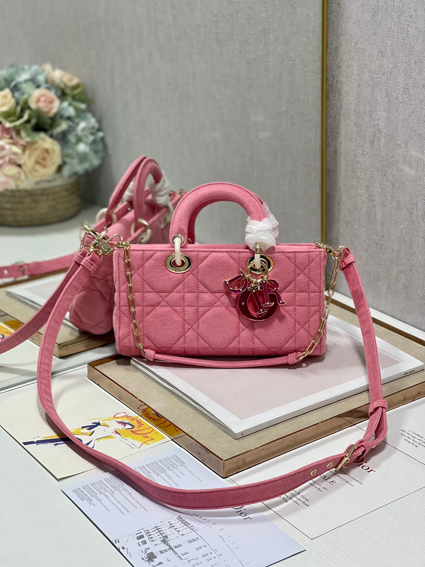 Free shipping LuxluxHouse Dior Bag Top Quality 26*6*14cm