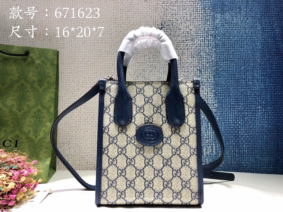 LuxluxHouse Great quality Gucci Bag Top Quality 16*20*7CM Free shipping