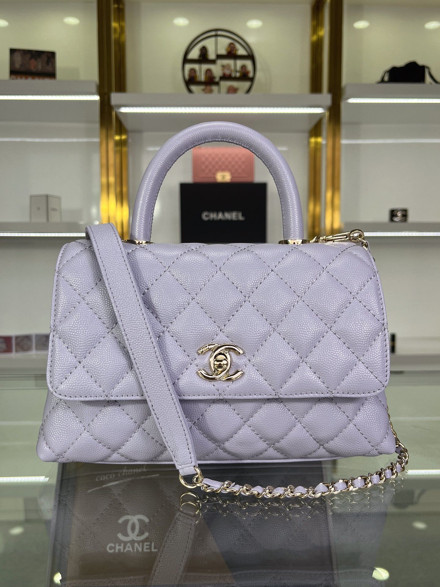 LuxluxHouse Great quality Chanel Top Bag 14*24*10CM Free shipping