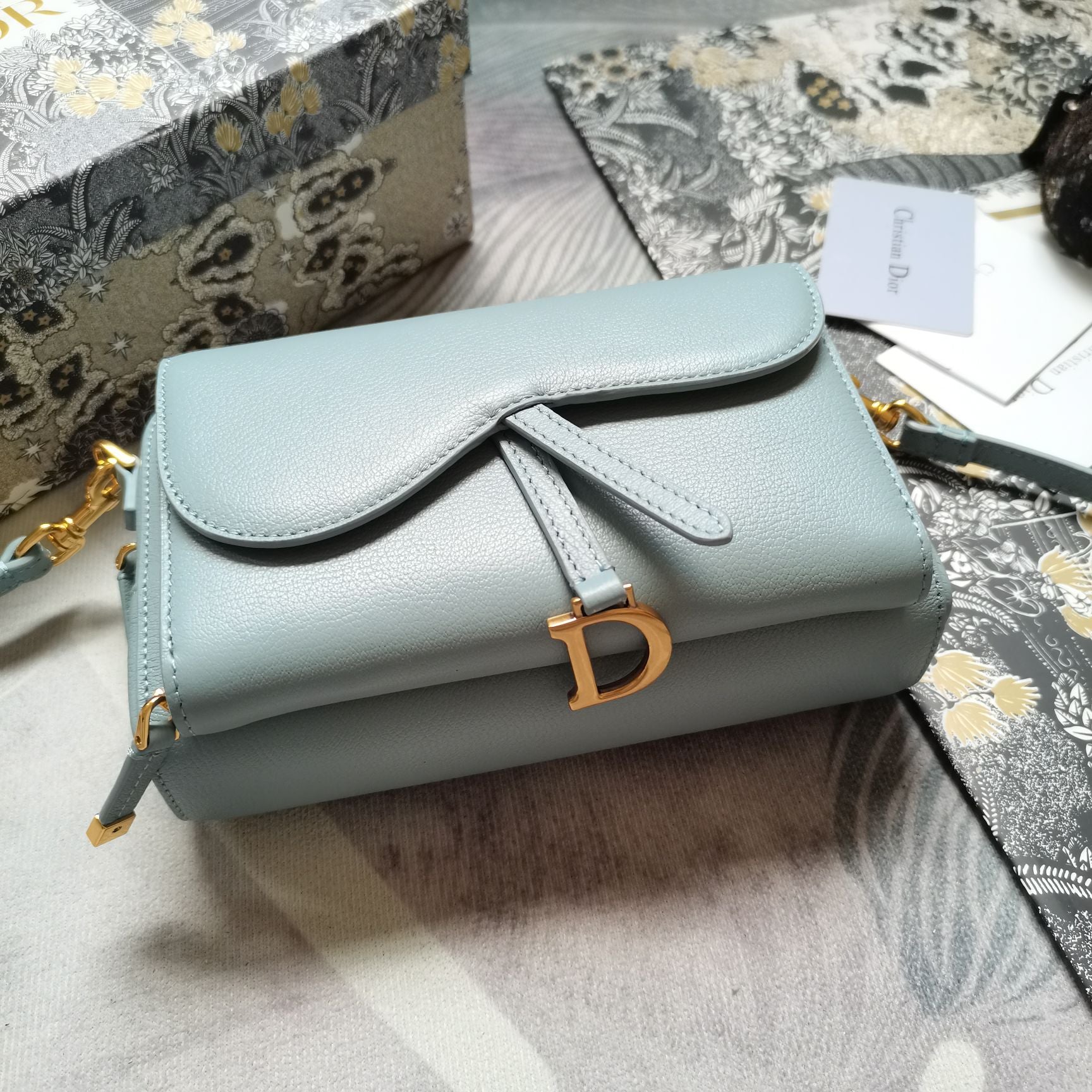 Free shipping LuxluxHouse Dior Bag Top Quality 19*10.5*5CM