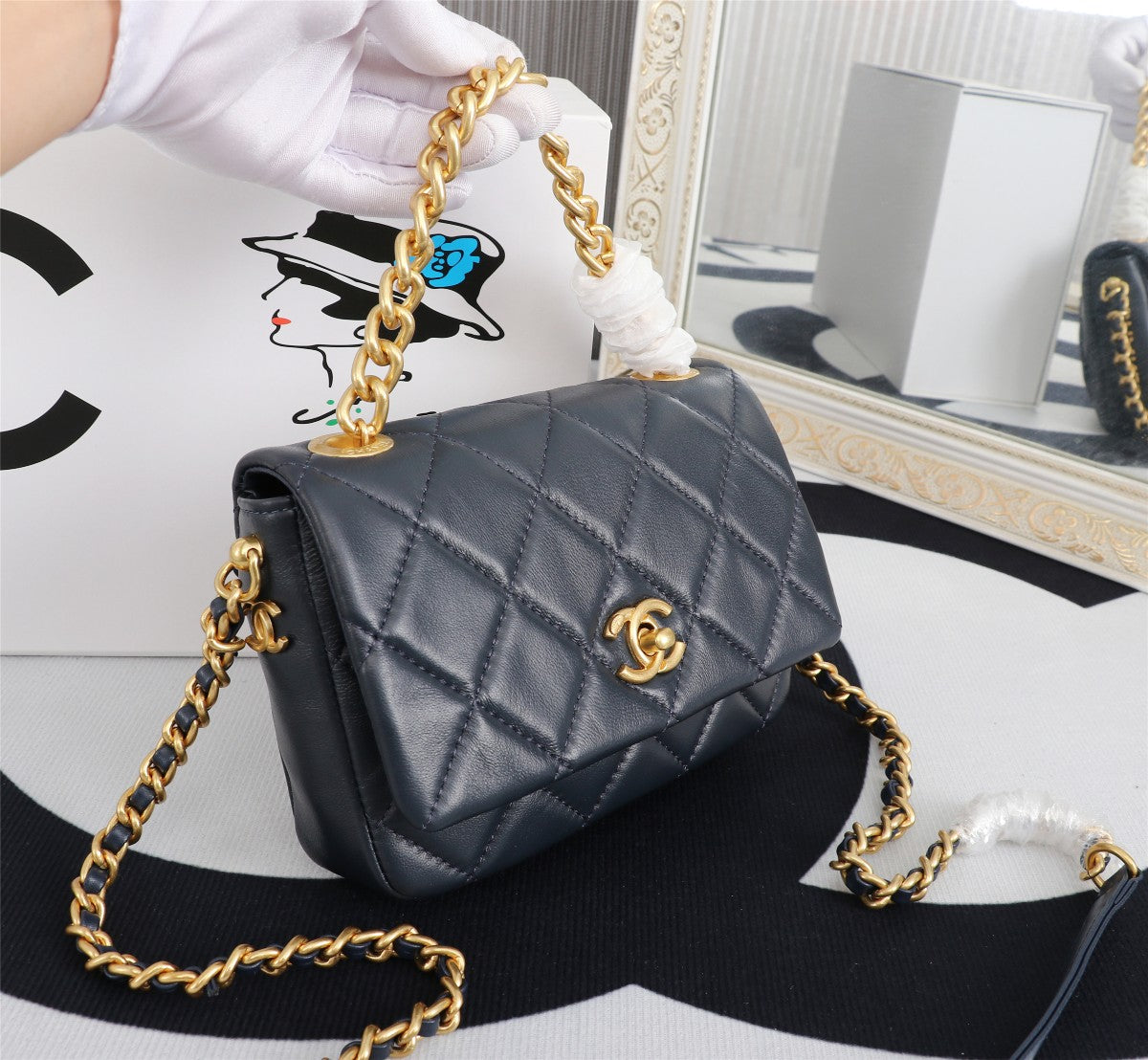 LuxluxHouse Great quality Chanel Bag Top Quality 19*14*4cm Free shipping