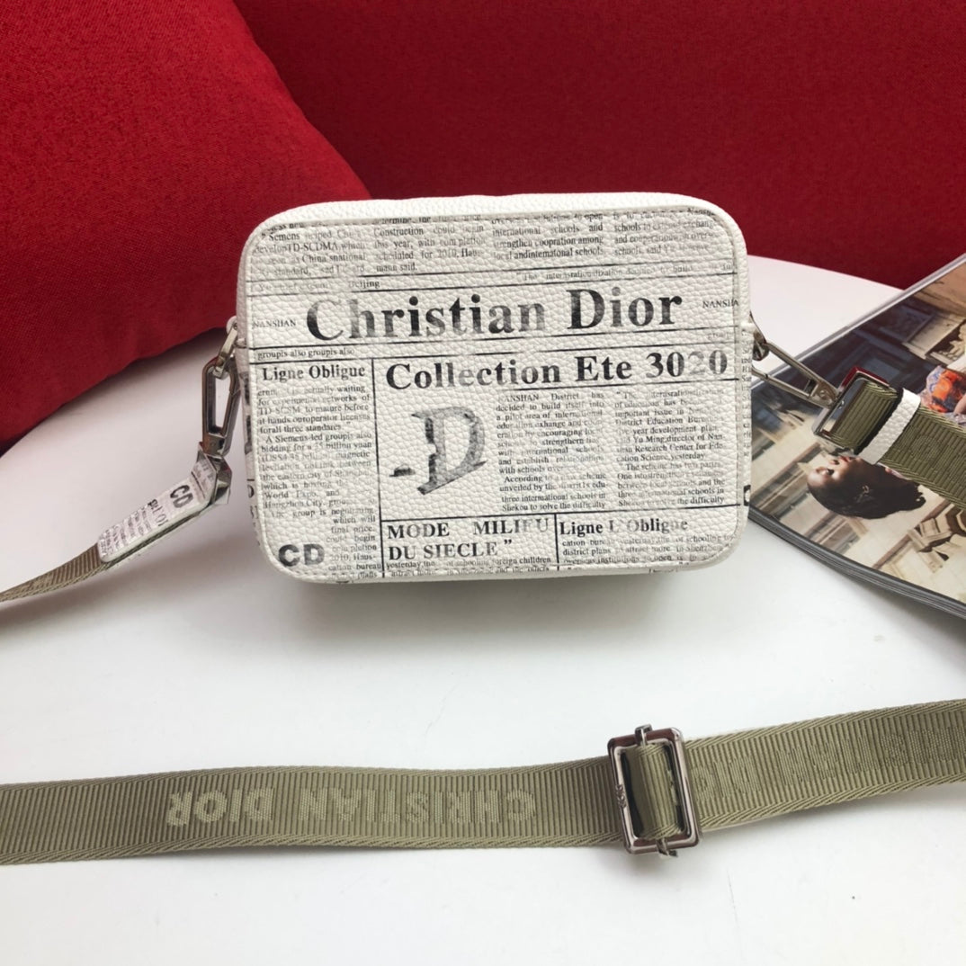 Free shipping LuxluxHouse Dior Top Bag 17*13*6.5cm