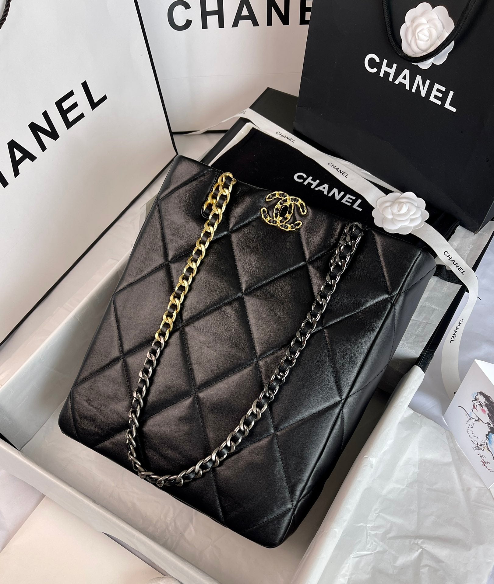 LuxluxHouse Great quality Chanel Top Bag 30*37*10CM Free shipping