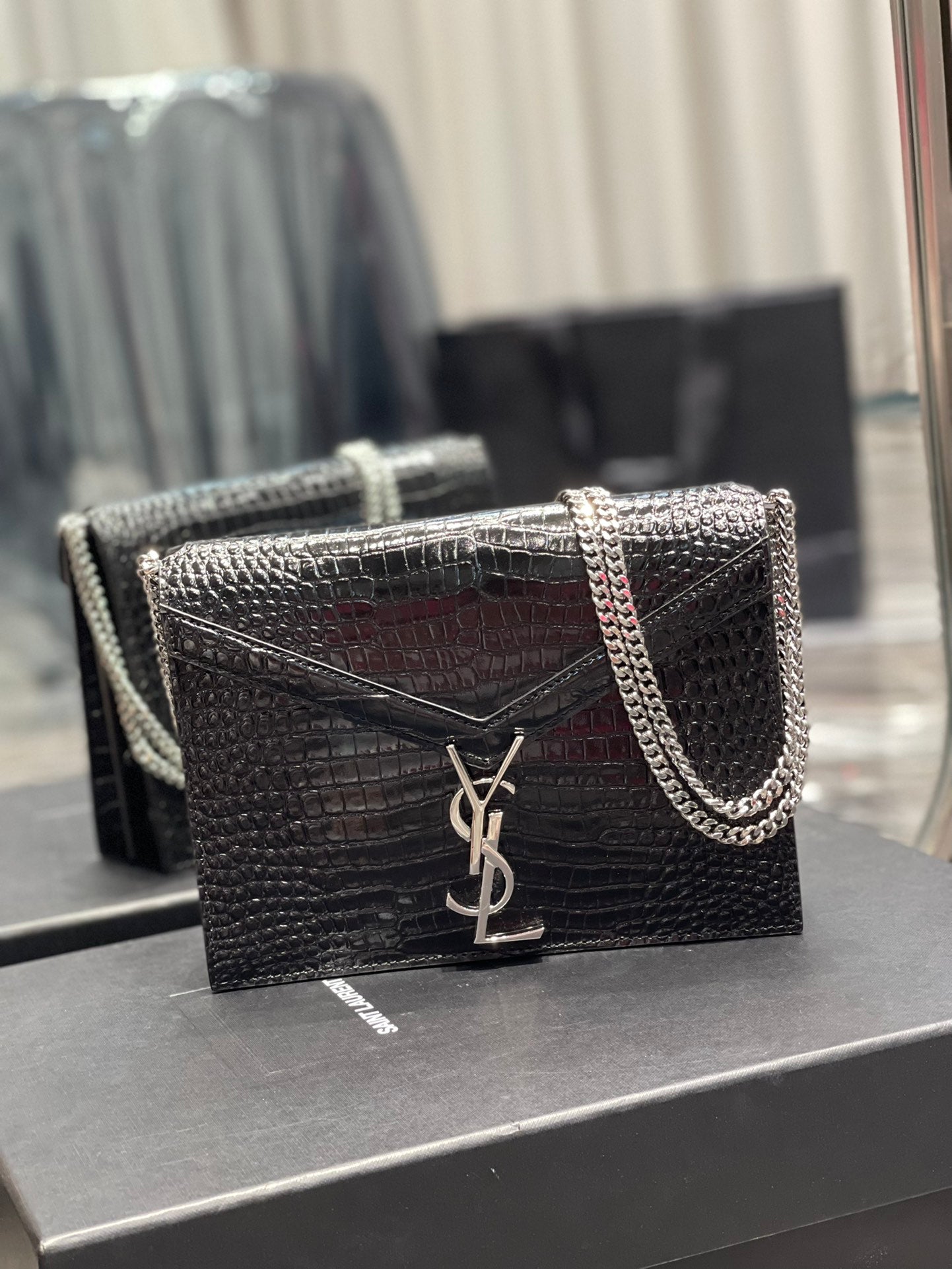 LuxluxHouse Great quality YSL Top Bag 22*16.5*5.5cm Free shipping