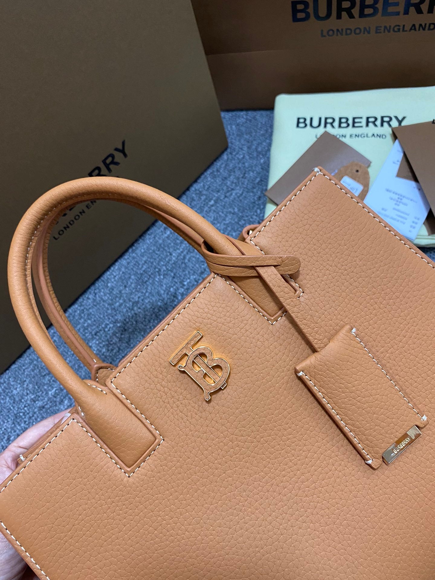 LuxluxHouse Great quality Burberry Bag Top Quality 27*11*20CM Free shipping