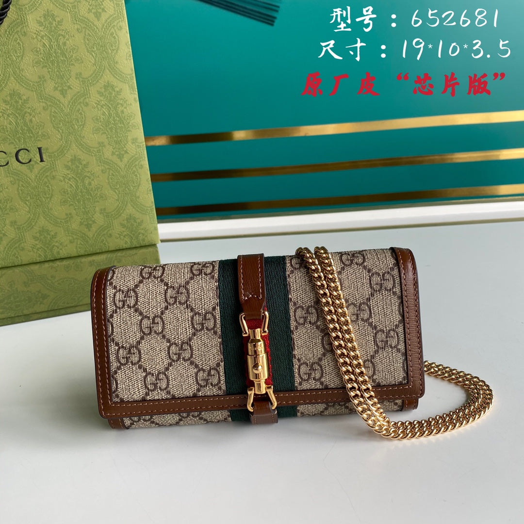 LuxluxHouse Great quality Gucci Bag Top Quality 19*10*3.5cm Free shipping