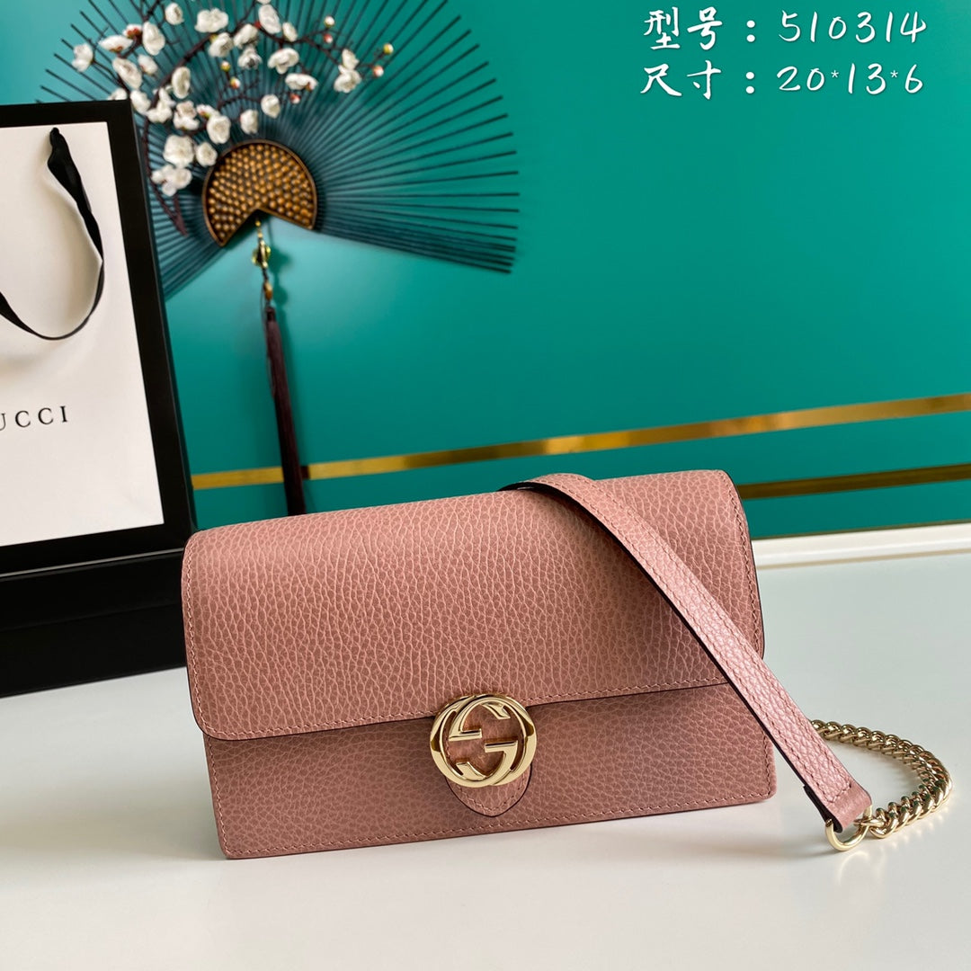 LuxluxHouse Great quality Gucci Bag Top Quality 20*13*6CM Free shipping