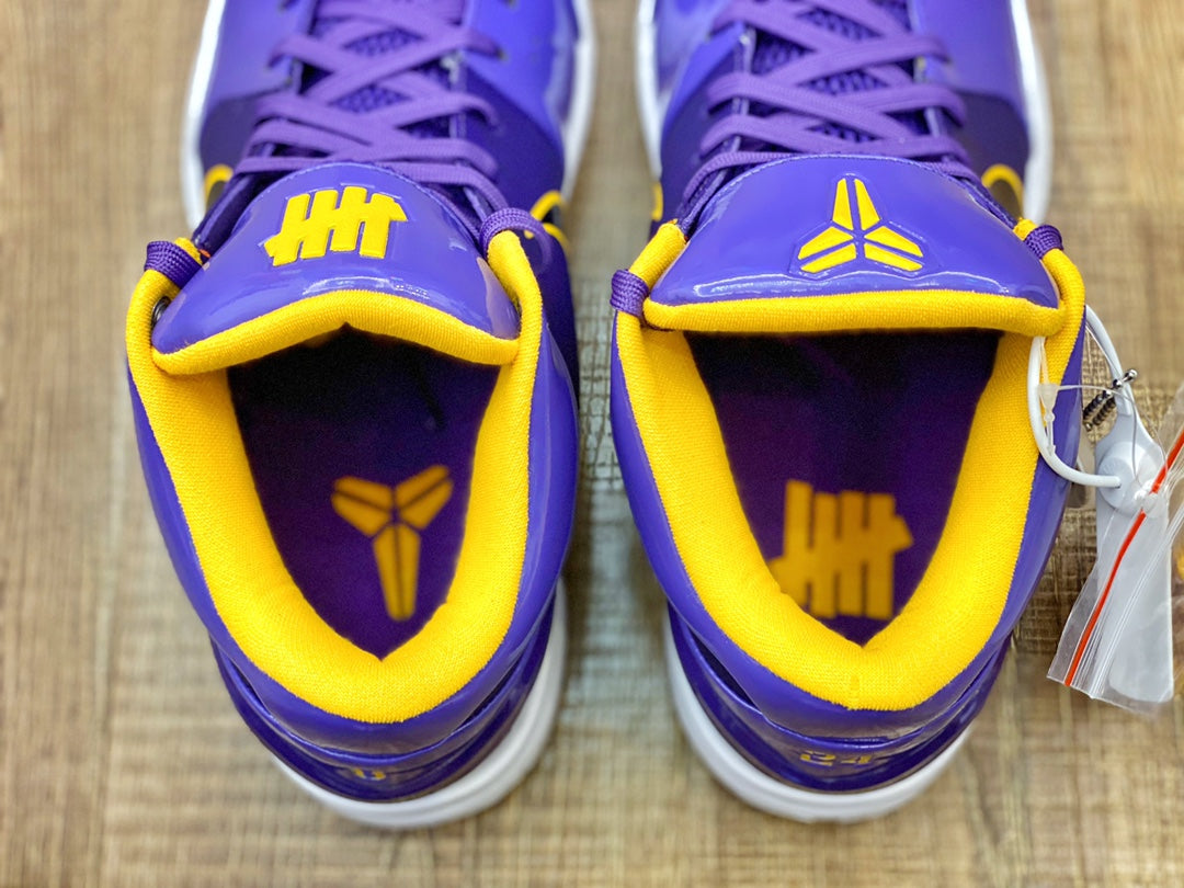 Max Batch-UNDEFEATED × Nike Zoom Kobe 4 Protro “Lakers”