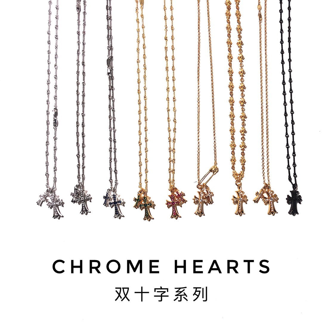 LuxluxHouse Best Quality Accessories Necklace Chrome Hearts