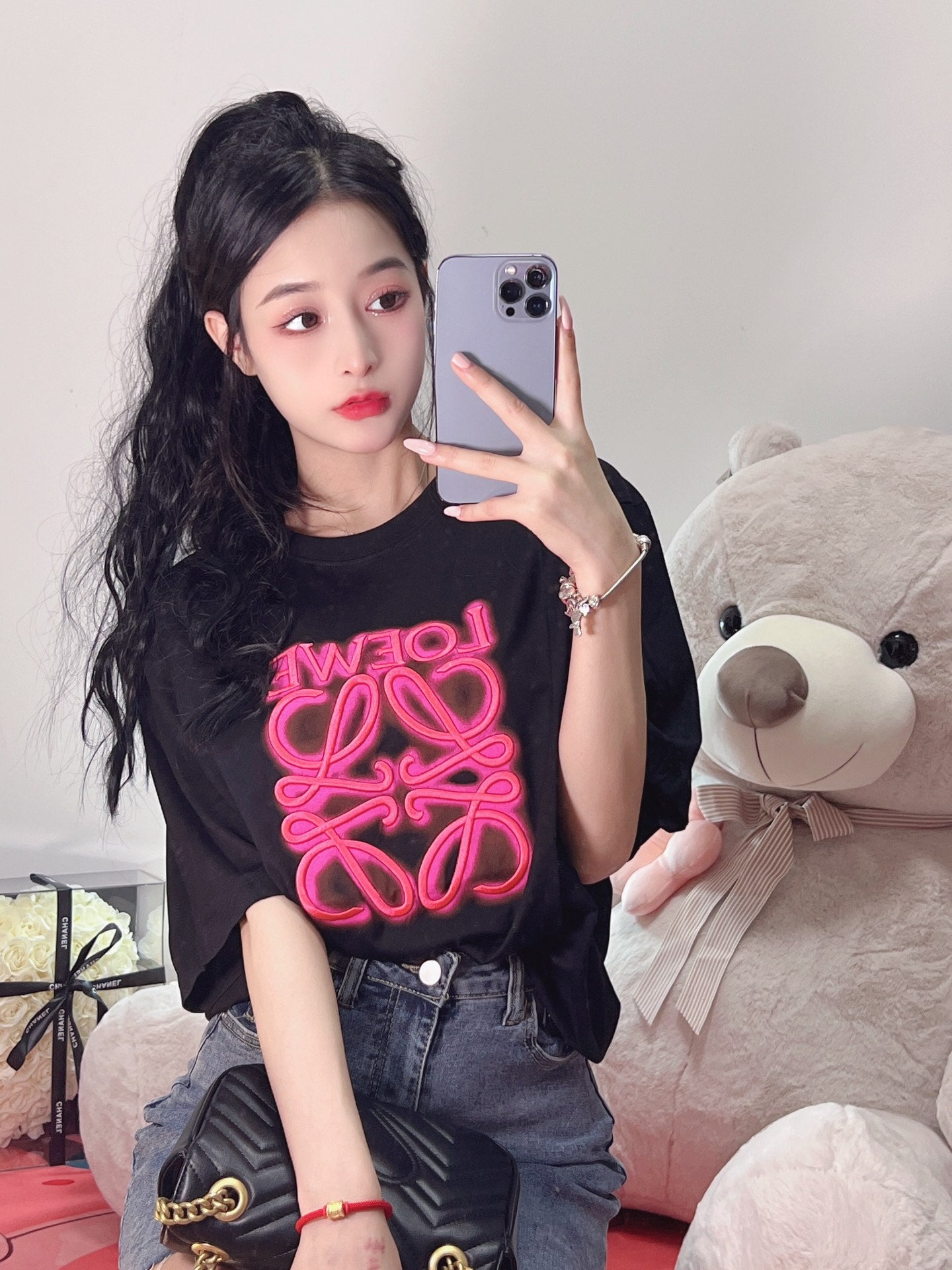 LuxluxHouse Best Quality Clothes T-shirt Loewe