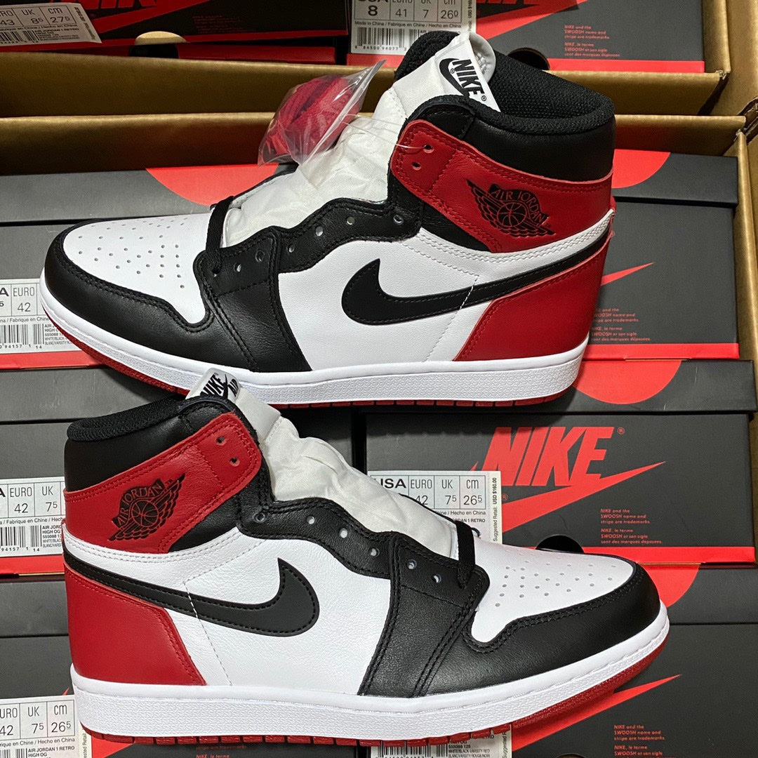 LJR Batch-Air Jordan 1 Retro High OG “Black Toe”