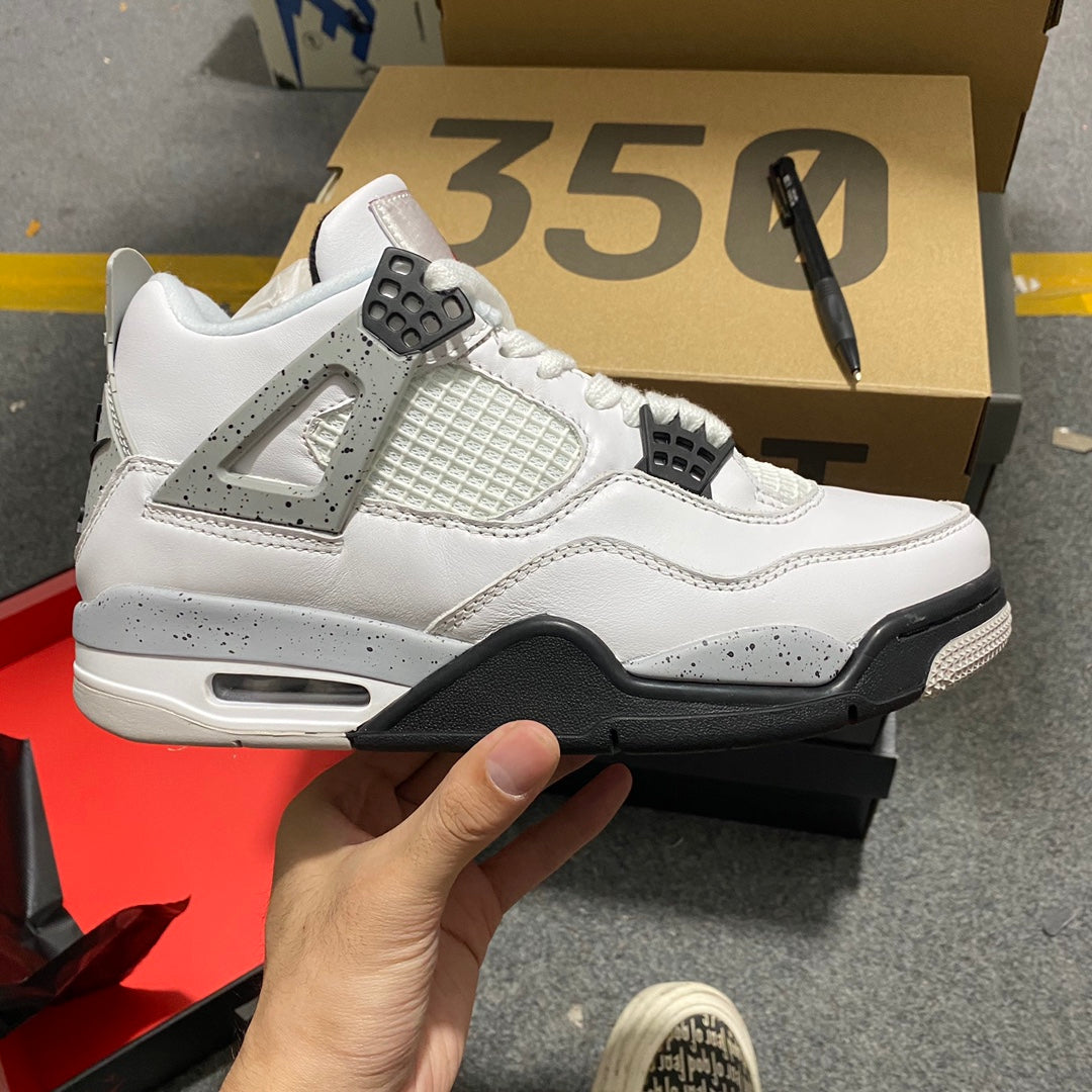 i8 Batch-Air Jordan 4 “White Cement”