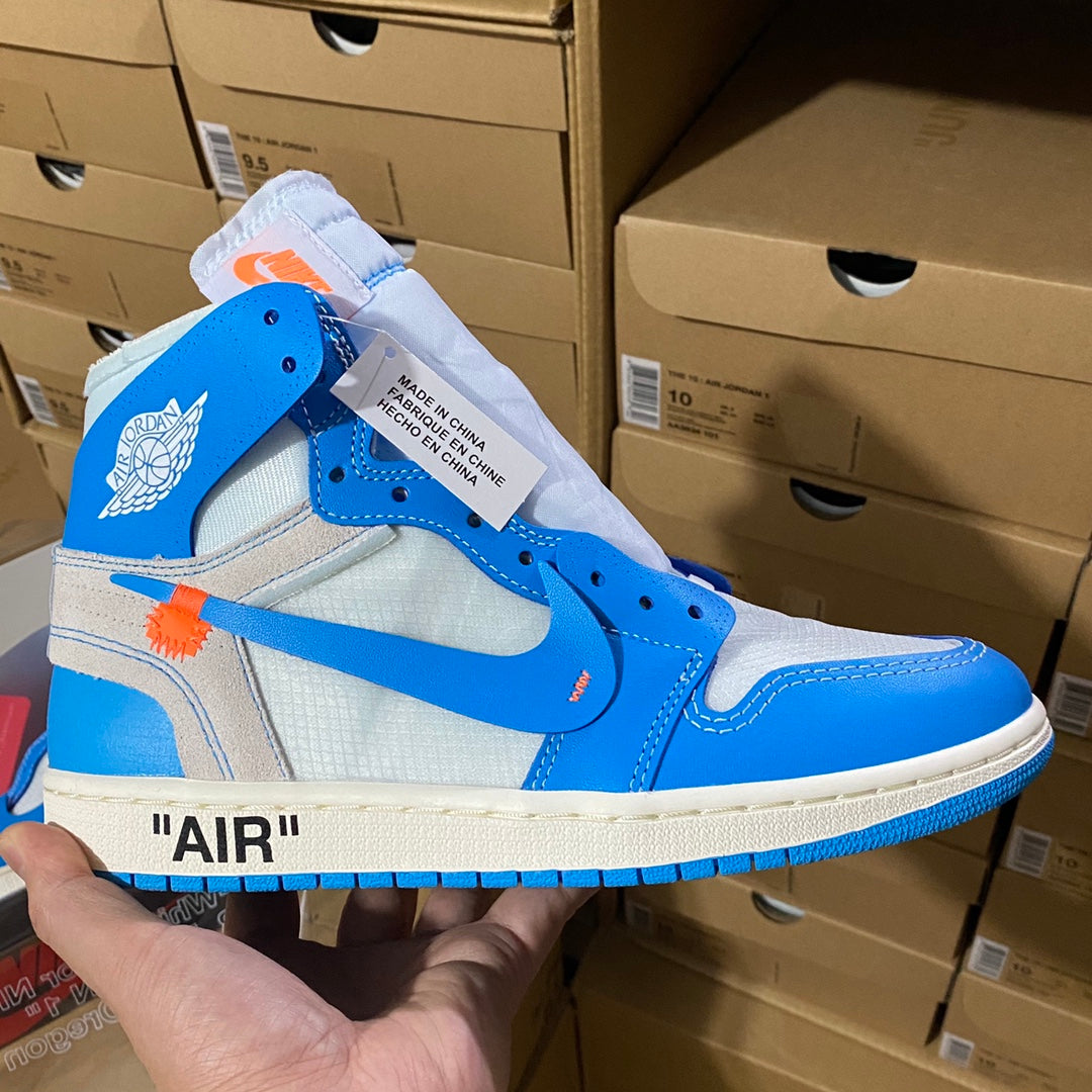 LJR Batch-Off White × Air Jordan 1 Retro High OG “UNC”