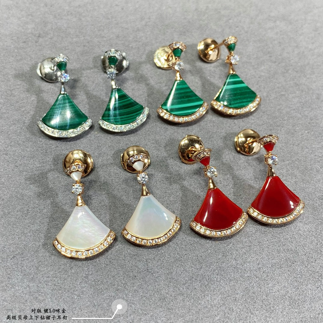 LuxluxHouse Best Quality Accessories Earrings Bvlgari