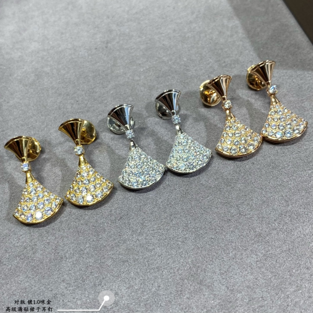 LuxluxHouse Best Quality Accessories Earrings Bvlgari