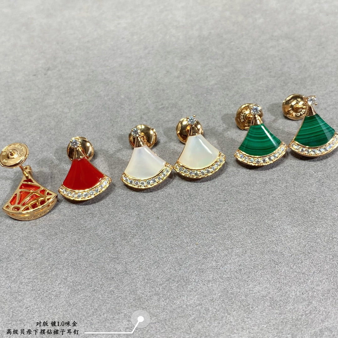 LuxluxHouse Best Quality Accessories Earrings Bvlgari