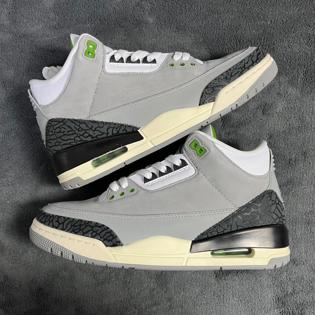 i8 Batch-Air Jordan 3 “Chlorophyll”