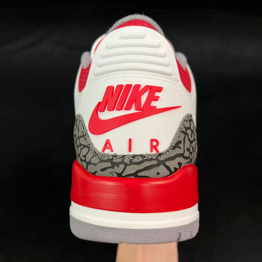 i8 Batch-Air Jordan 3 “Fire red”